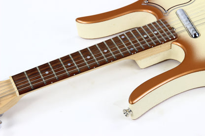 Jerry Jones Shorty 12-String Octave Guitar Mandolin | COPPER BURST w/ Original Receipt!