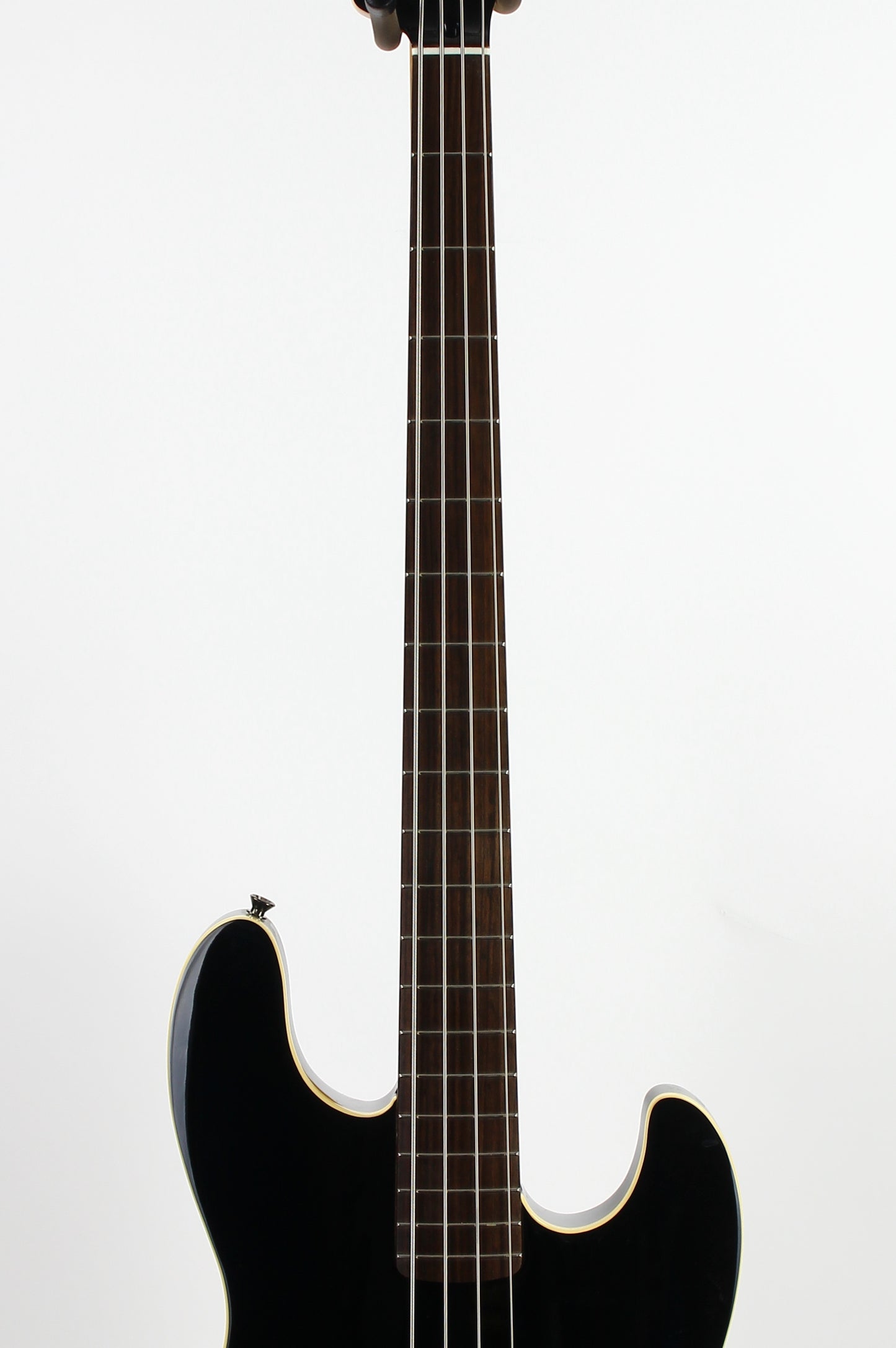 2021 Fender Japan Aerodyne Jazz P Bass | Black, Bound, PJ Precision Hybrid ajb