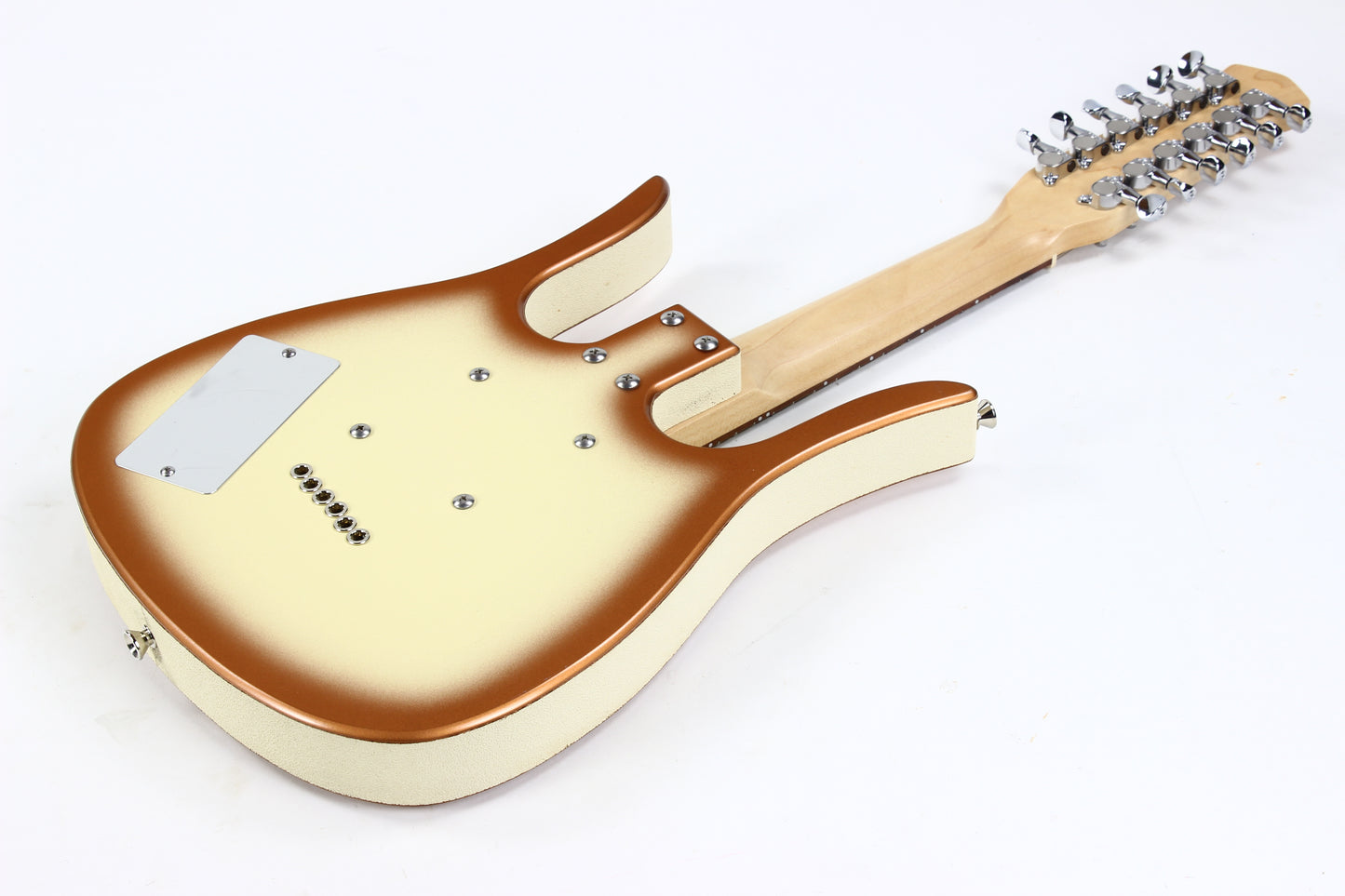 Jerry Jones Shorty 12-String Octave Guitar Mandolin | COPPER BURST w/ Original Receipt!