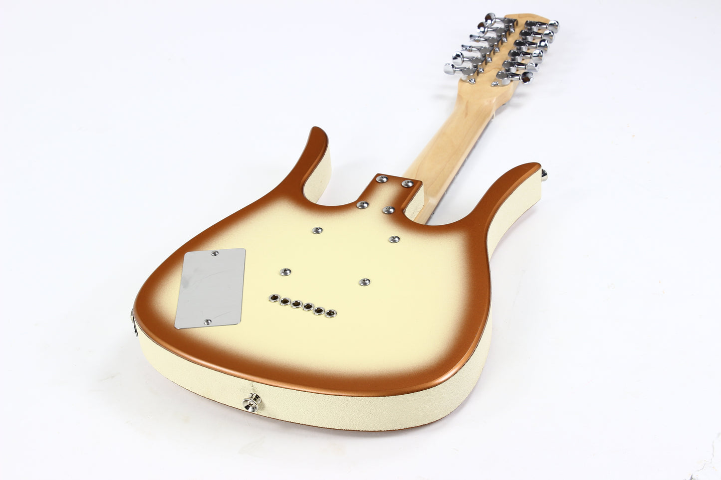 Jerry Jones Shorty 12-String Octave Guitar Mandolin | COPPER BURST w/ Original Receipt!