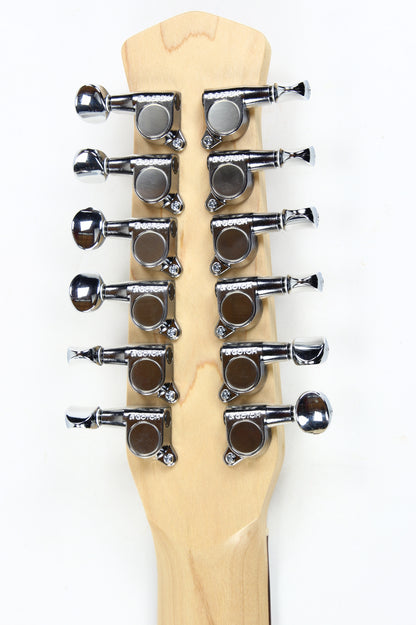 Jerry Jones Shorty 12-String Octave Guitar Mandolin | COPPER BURST w/ Original Receipt!