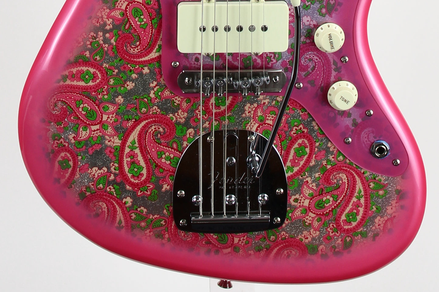 2017 Fender Japan FSR Traditional '60s Jazzmaster Pink Paisley Red MIJ | Mastery Bridge