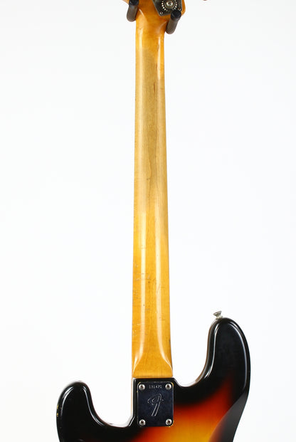 1966 Fender Precision Bass Sunburst | Vintage 1960s P-Bass, Plays Great!