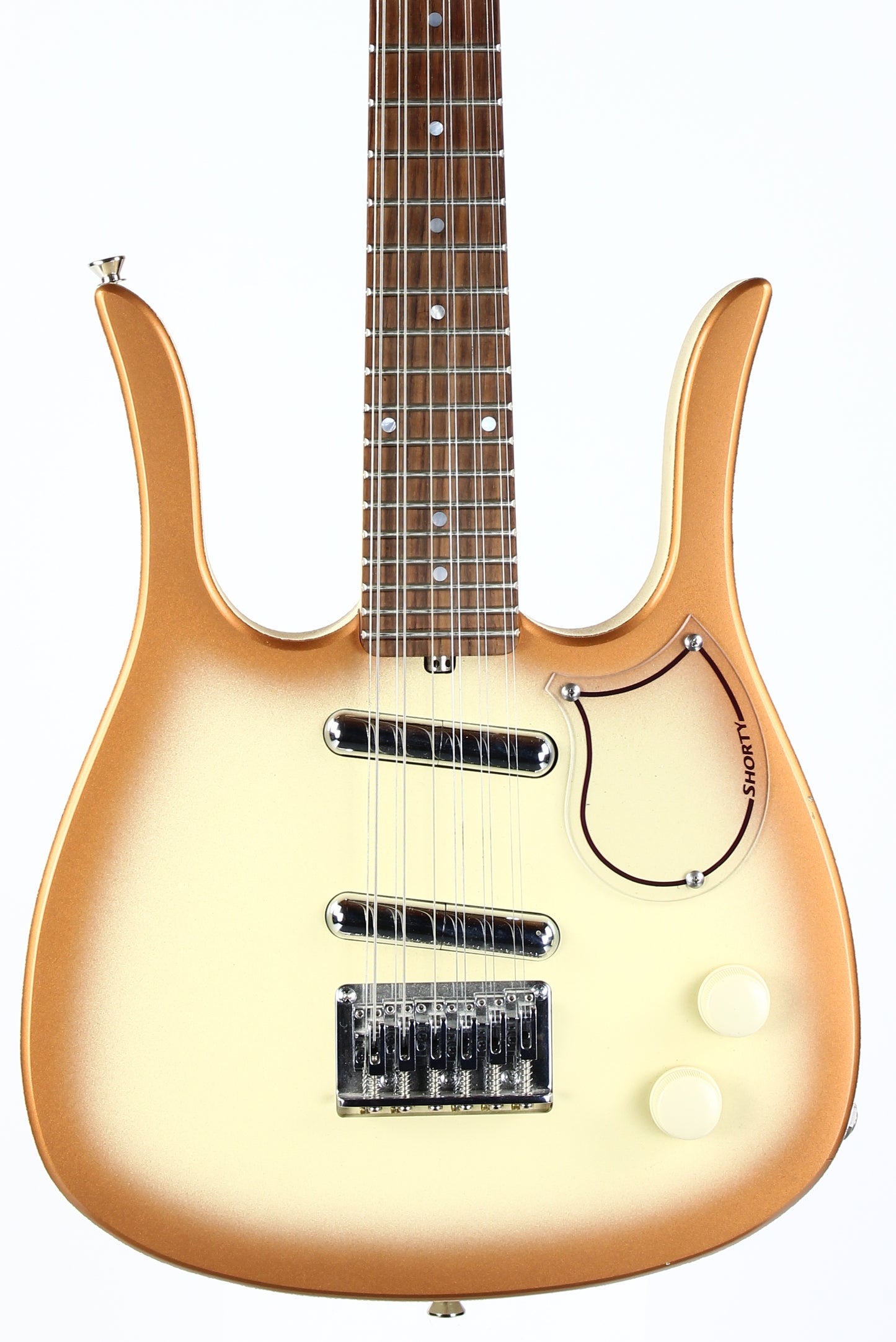 Jerry Jones Shorty 12-String Octave Guitar Mandolin | COPPER BURST w/ Original Receipt!