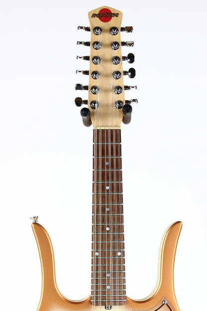 Jerry Jones Shorty 12-String Octave Guitar Mandolin | COPPER BURST w/ Original Receipt!