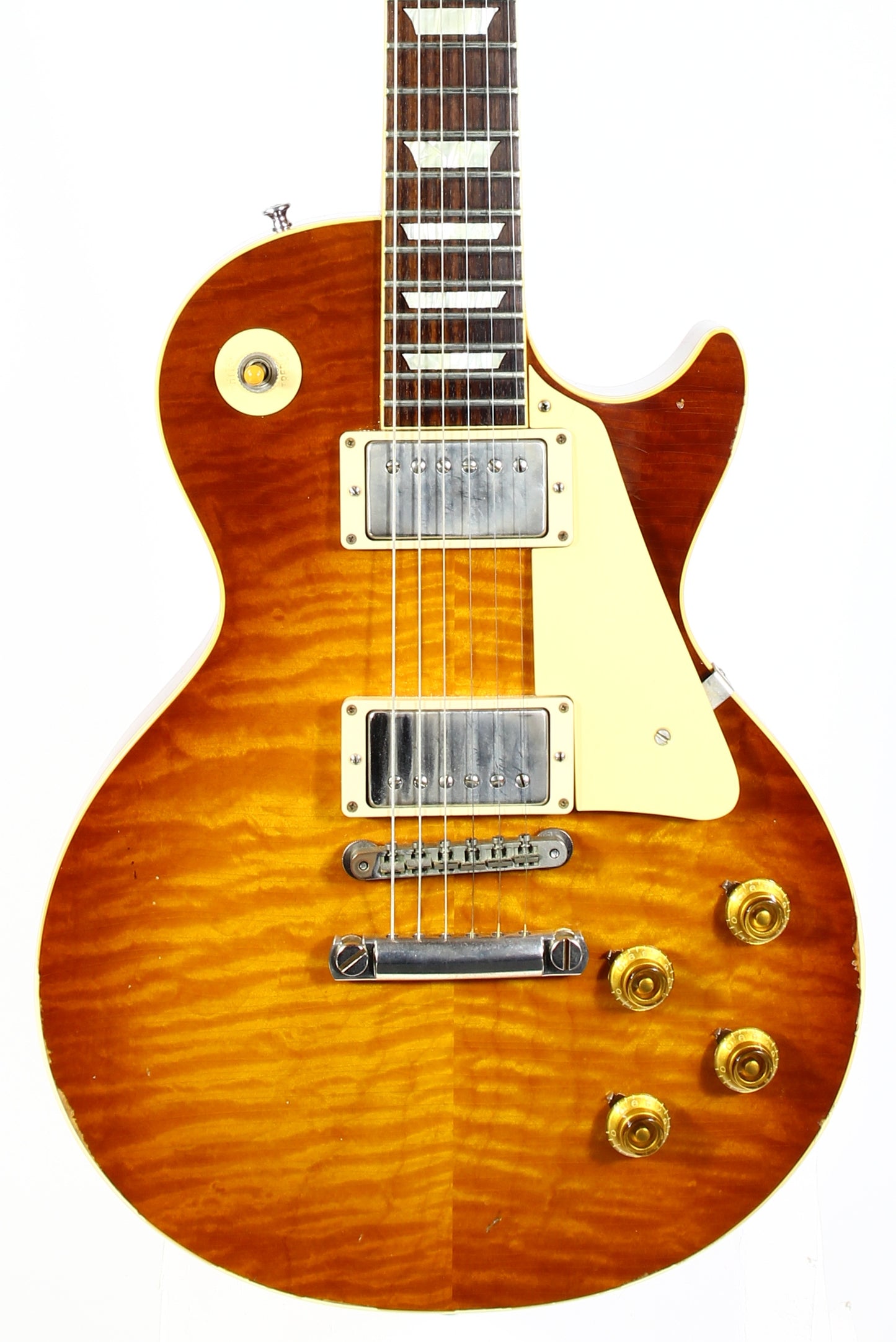 2018 Gibson 1959 AGED Les Paul Historic Reissue ROYAL TEA BURST! R9 59 Custom Shop KILLER TOP!