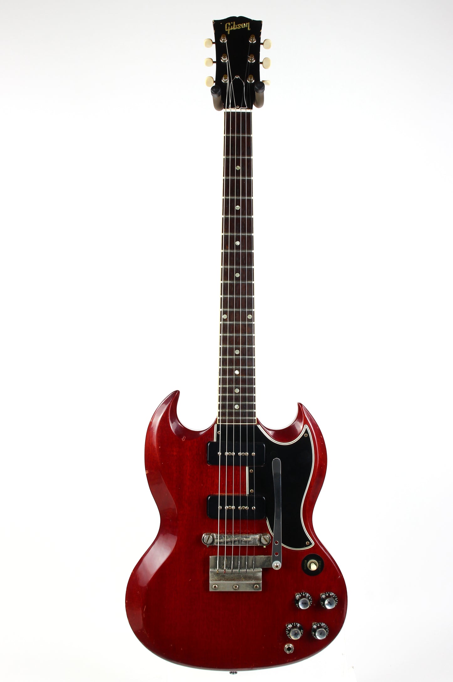 1965 Gibson SG Special WIDE NUT Nickel Hardware Les Paul Cherry w Original Case 1964 Spec