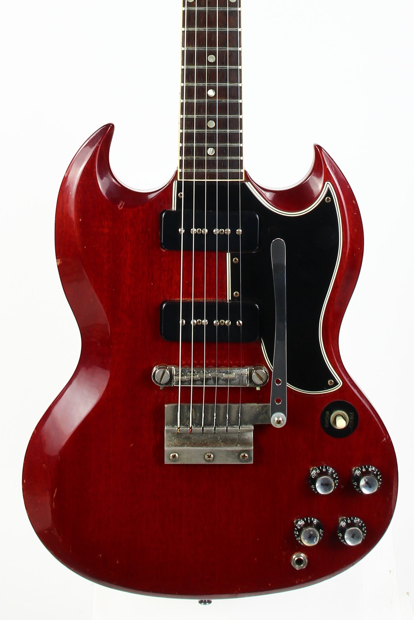 1965 Gibson SG Special WIDE NUT Nickel Hardware Les Paul Cherry w Original Case 1964 Spec