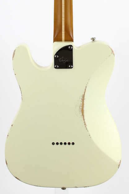 2020 Shijie Guitar Works TLV-Relic Aged White, Roasted Maple