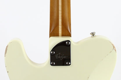 2020 Shijie Guitar Works TLV-Relic Aged White, Roasted Maple