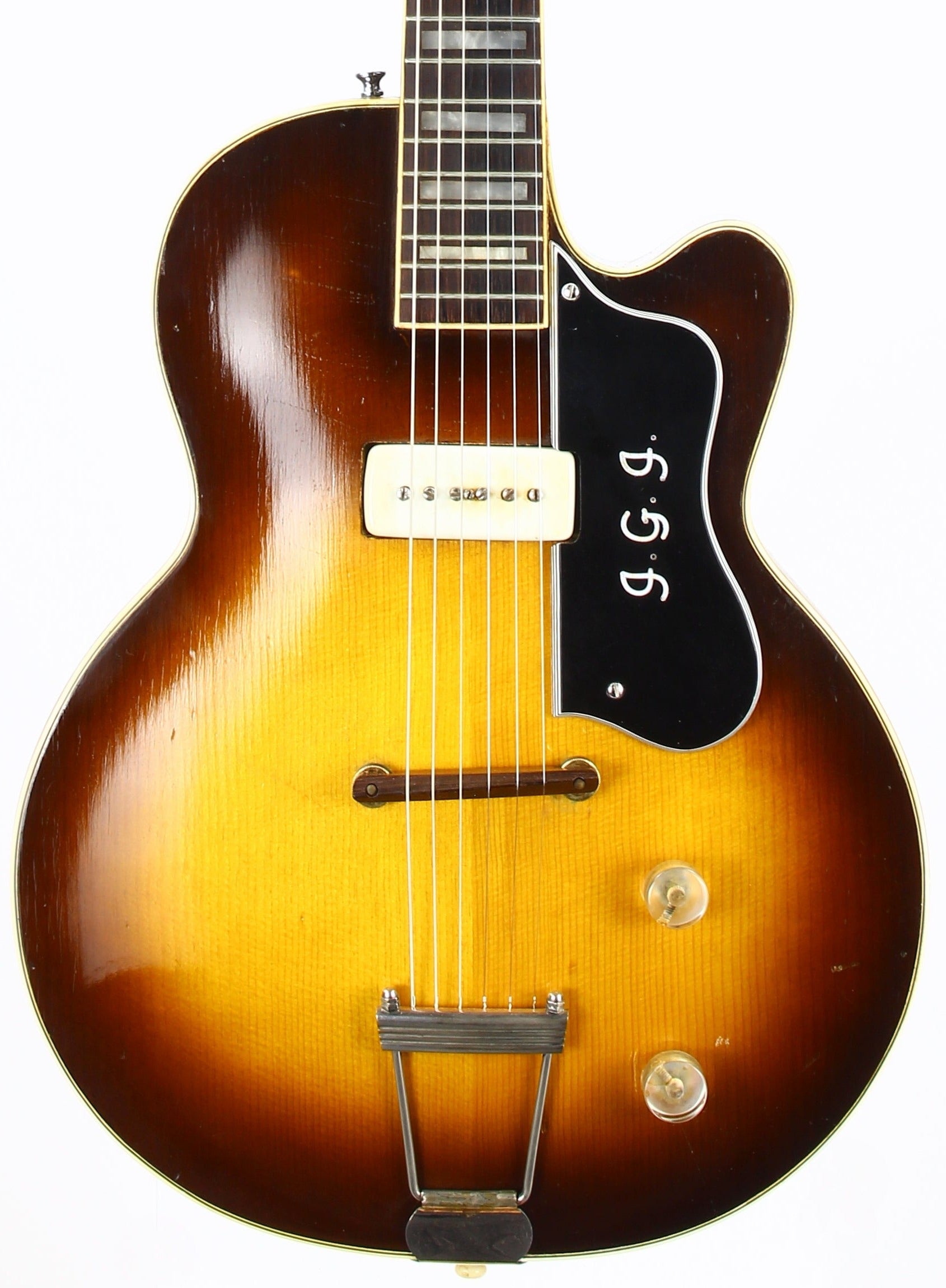 *SOLD*  EXTREMELY RARE! 1956 Guild M-75 Aristocrat Custom Order ONE Single Franz Pickup - 1950's Les Paul Competitor!