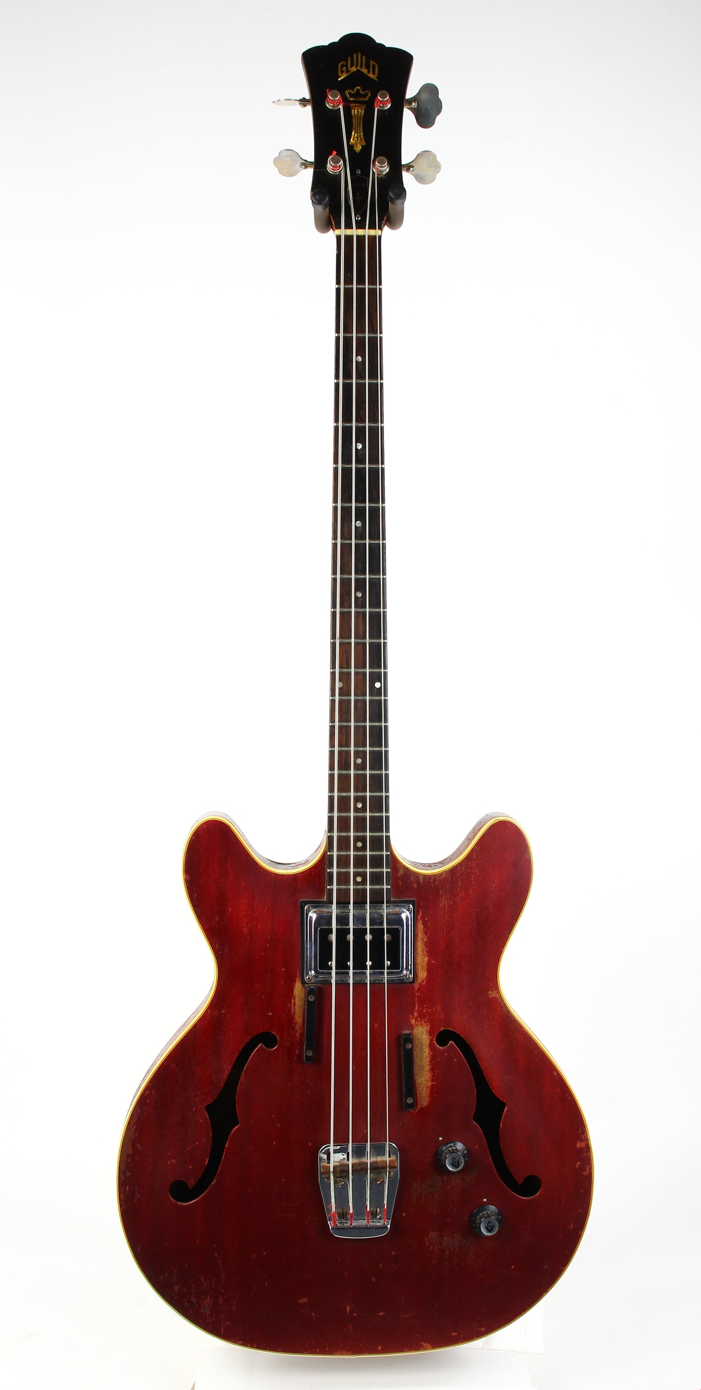 1967 Guild Starfire I Red Bisonic Pickup, Player Grade w Original Case