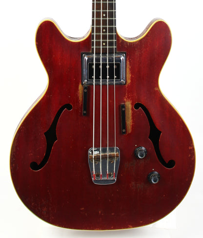 1967 Guild Starfire I Red Bisonic Pickup, Player Grade w Original Case
