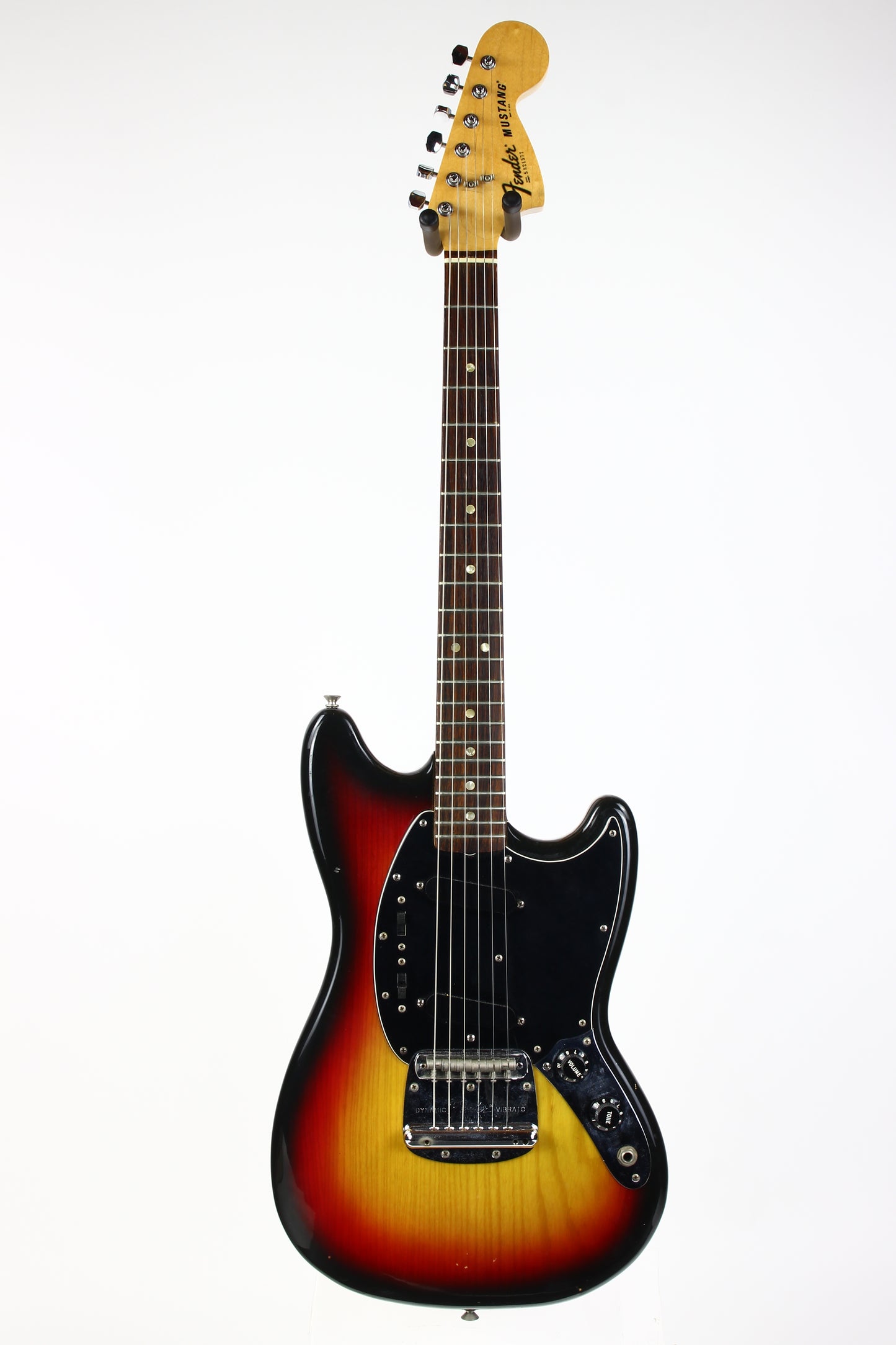 1978 Fender Mustang Sunburst Vintage Electric Guitar w Original Hard Case & Strap