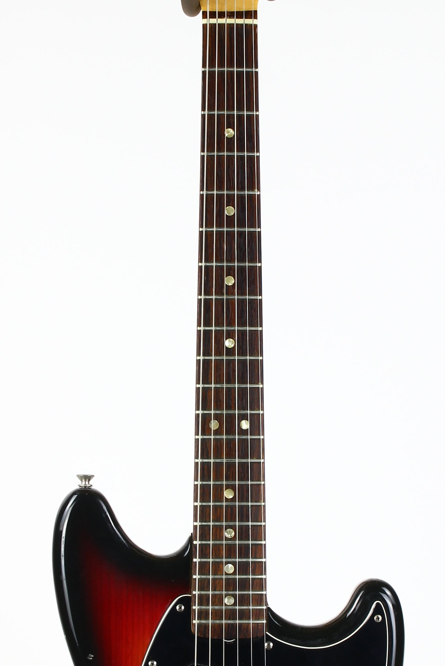 1978 Fender Mustang Sunburst Vintage Electric Guitar w Original Hard Case & Strap