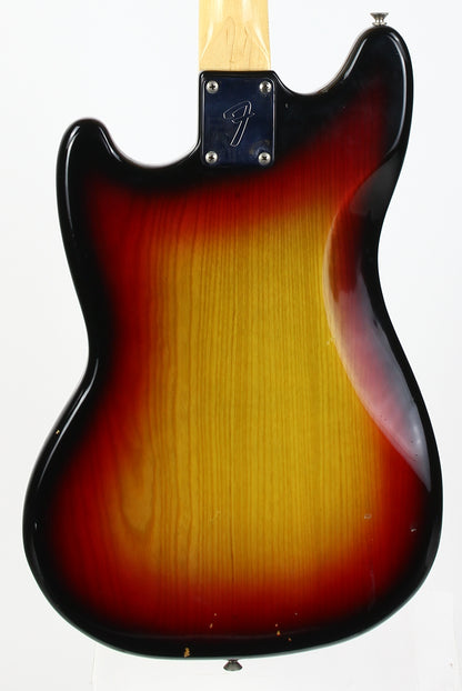 1978 Fender Mustang Sunburst Vintage Electric Guitar w Original Hard Case & Strap
