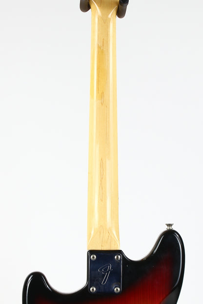 1978 Fender Mustang Sunburst Vintage Electric Guitar w Original Hard Case & Strap