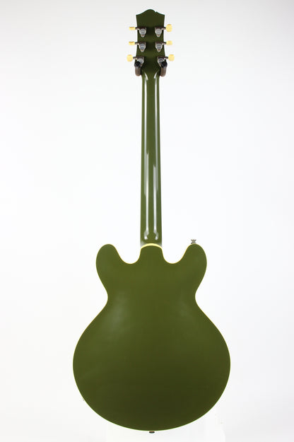 2024 Collings I-35 LC AGED Olive Drab Green | Throbak SLE-101 Plus MXV, Ameritage Case