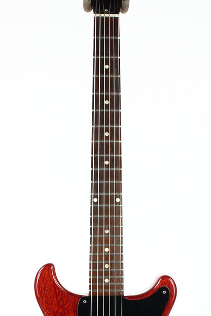 1959 Gibson Les Paul Junior Jr. Doublecut Double Cutaway Vintage Electric Guitar Cherry Red RARE BLACK PICKGUARD