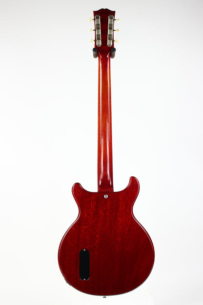 1959 Gibson Les Paul Junior Jr. Doublecut Double Cutaway Vintage Electric Guitar Cherry Red RARE BLACK PICKGUARD