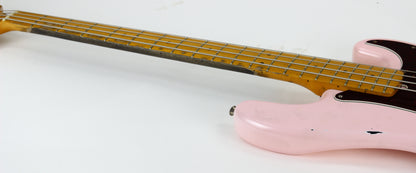 c. 2007 Fender Japan '57 Precision Bass Reissue MIJ Shell Pink Nitro Lacquer Relic