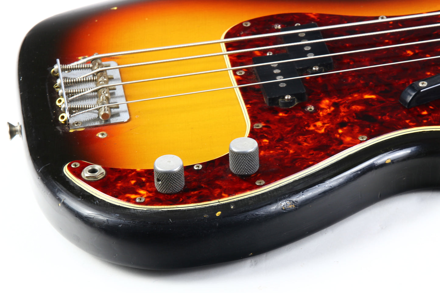 1966 Fender Precision Bass Sunburst | Vintage 1960s P-Bass, Plays Great!