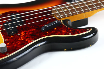 1966 Fender Precision Bass Sunburst | Vintage 1960s P-Bass, Plays Great!