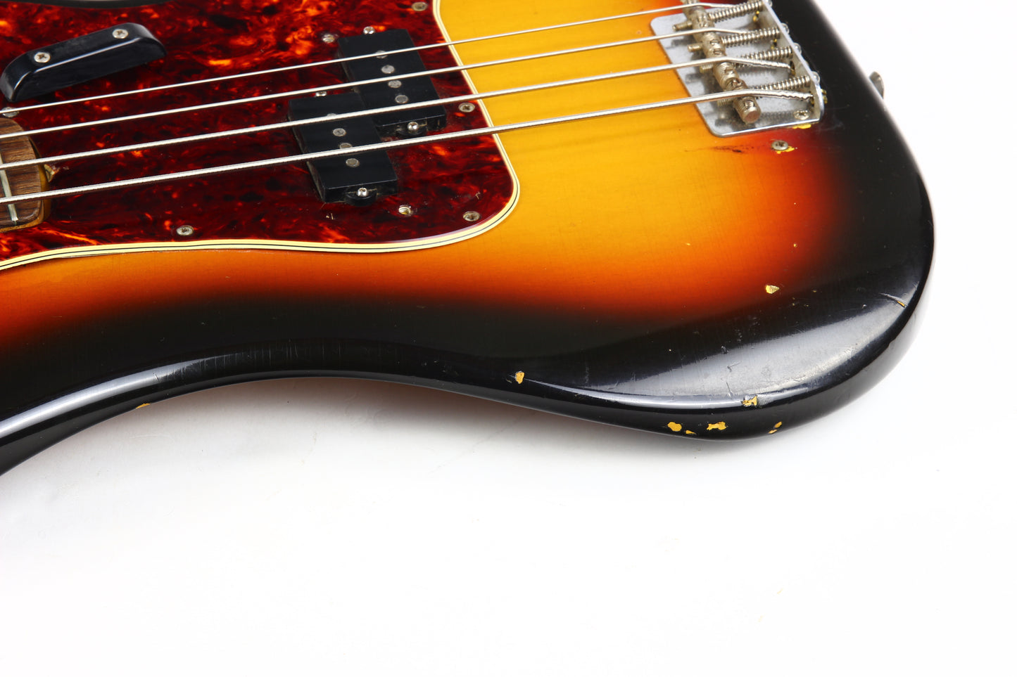 1966 Fender Precision Bass Sunburst | Vintage 1960s P-Bass, Plays Great!