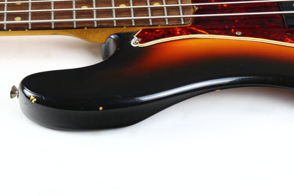 1966 Fender Precision Bass Sunburst | Vintage 1960s P-Bass, Plays Great!