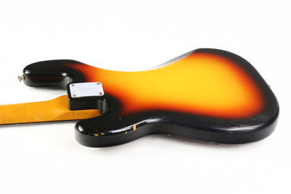 1966 Fender Precision Bass Sunburst | Vintage 1960s P-Bass, Plays Great!