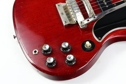 1965 Gibson SG Special WIDE NUT Nickel Hardware Les Paul Cherry w Original Case 1964 Spec