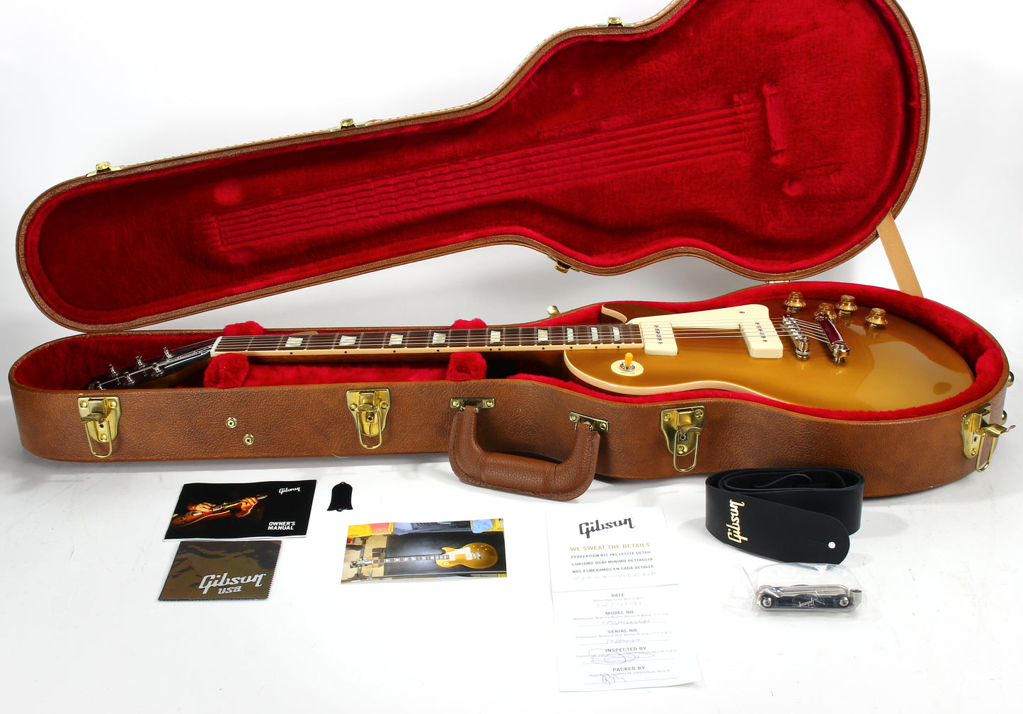 PROTOTYPE 2019 Gibson USA Les Paul 50's Standard Goldtop P90's - Original Collection