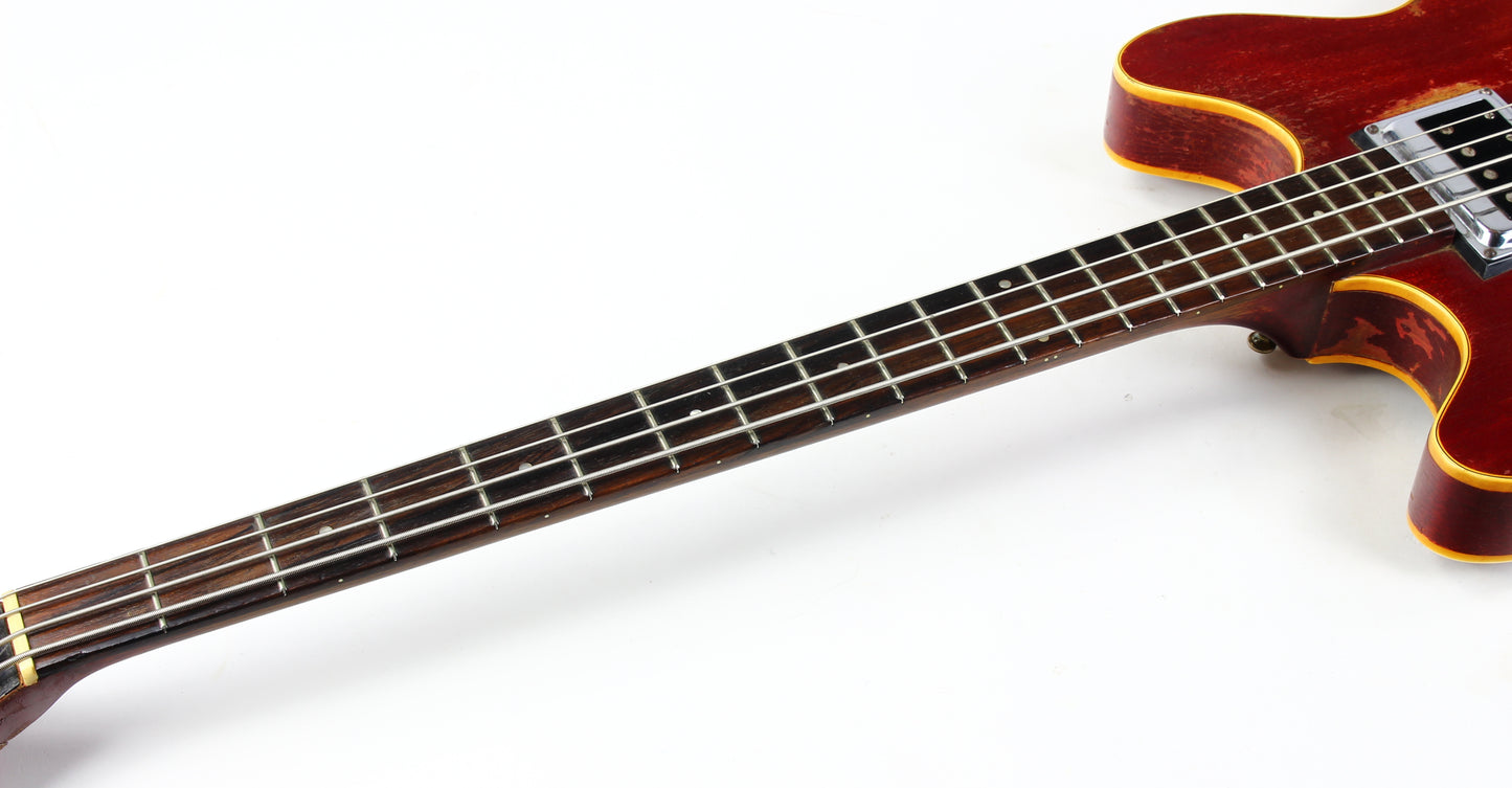 1967 Guild Starfire I Red Bisonic Pickup, Player Grade w Original Case