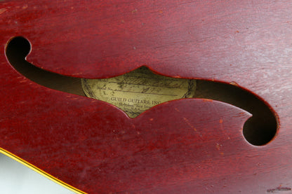 1967 Guild Starfire I Red Bisonic Pickup, Player Grade w Original Case