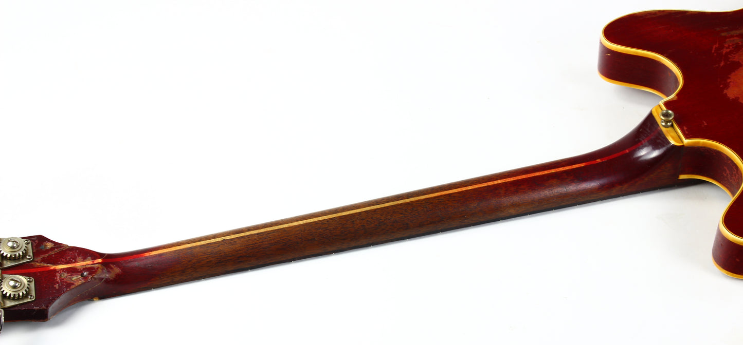 1967 Guild Starfire I Red Bisonic Pickup, Player Grade w Original Case