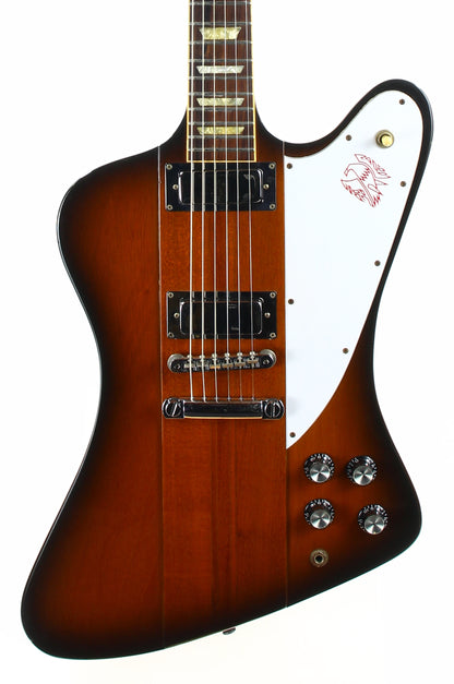1992 Gibson Firebird V Reverse Reissue Vintage Sunburst - w/ Original Hard Case, Banjo Tuners, Neck Through