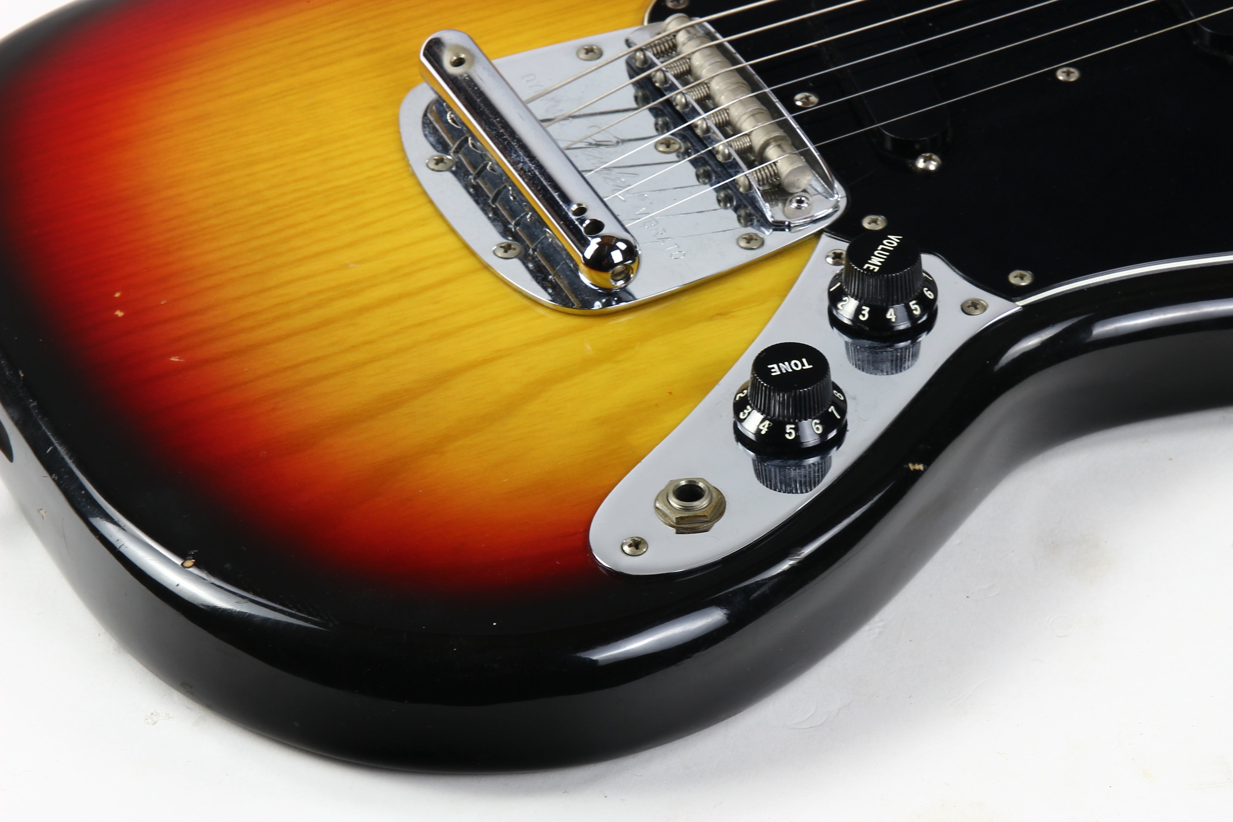 1978 Fender Mustang Sunburst Vintage Electric Guitar w Original