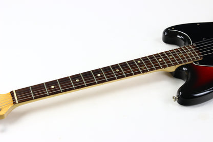 1978 Fender Mustang Sunburst Vintage Electric Guitar w Original Hard Case & Strap