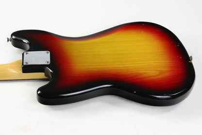 1978 Fender Mustang Sunburst Vintage Electric Guitar w Original Hard Case & Strap