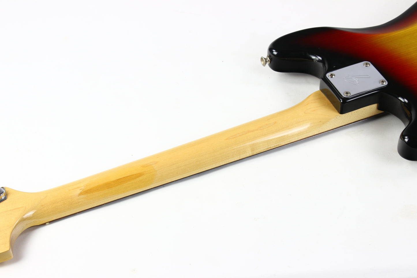 1978 Fender Mustang Sunburst Vintage Electric Guitar w Original Hard Case & Strap