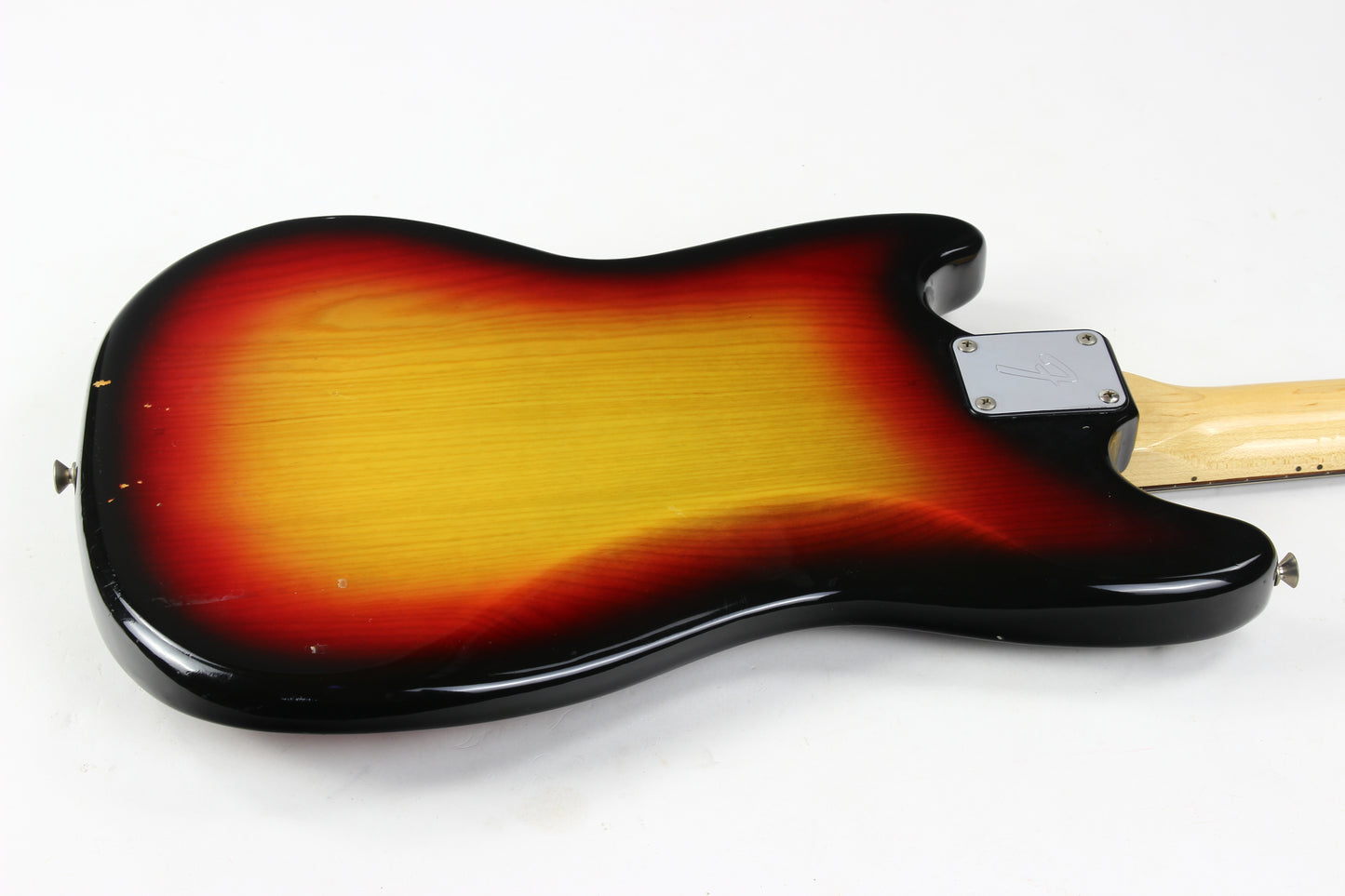 1978 Fender Mustang Sunburst Vintage Electric Guitar w Original Hard Case & Strap