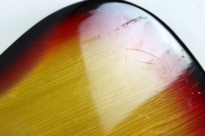 1978 Fender Mustang Sunburst Vintage Electric Guitar w Original Hard Case & Strap