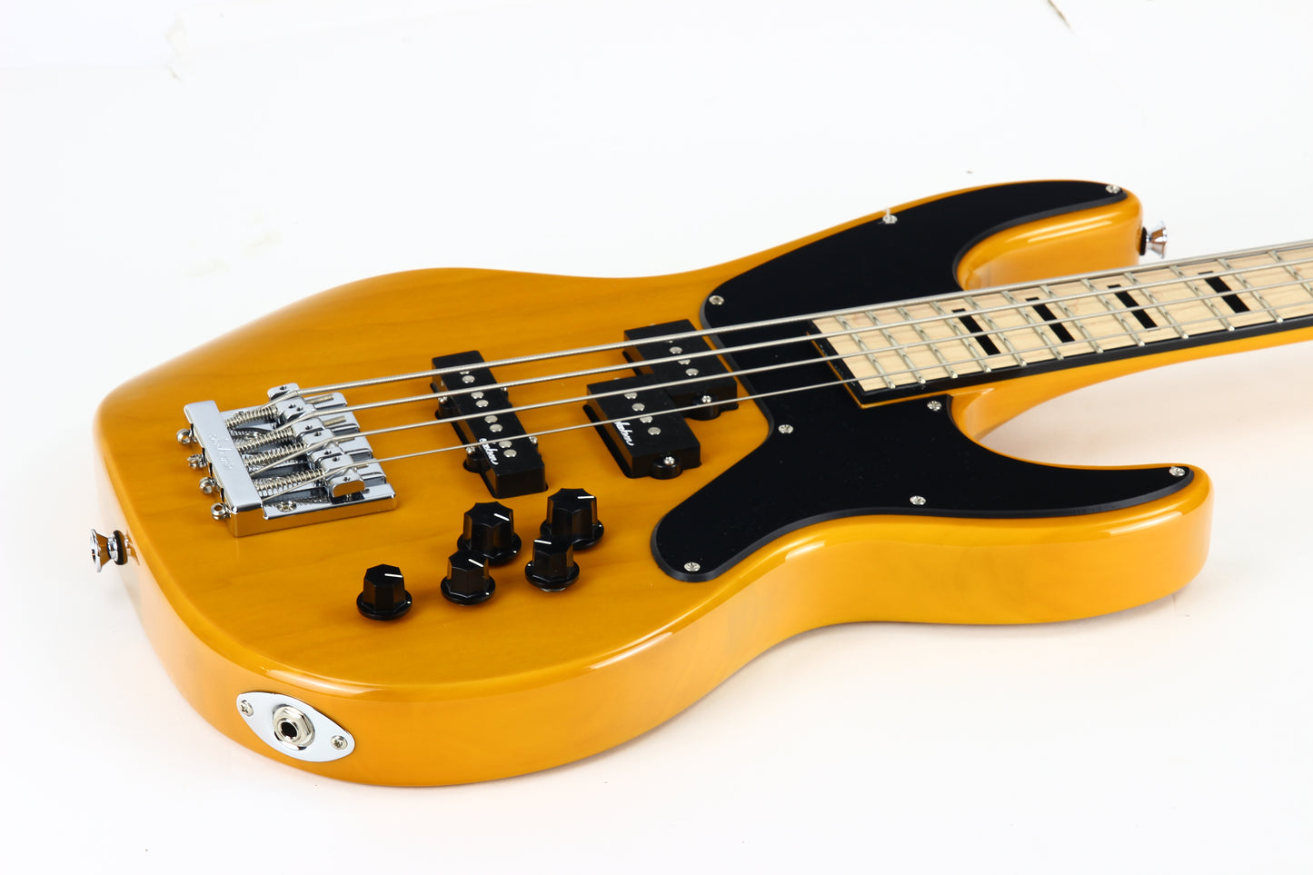 c. 2019 Jackson X Series Concert Bass CBXNTM IV Neck Through Maple Board Butterscotch