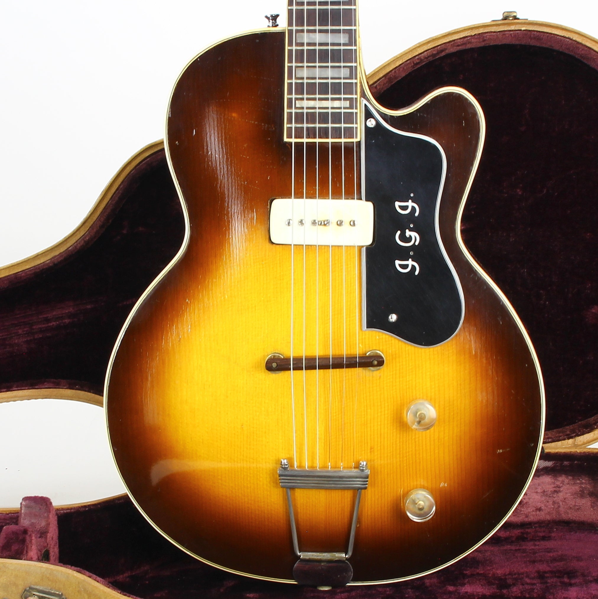 EXTREMELY RARE! 1956 Guild M-75 Aristocrat Custom Order ONE Single Fra –  Kansas City Vintage Guitars