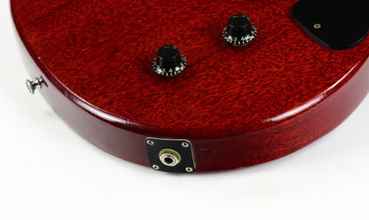 1959 Gibson Les Paul Junior Jr. Doublecut Double Cutaway Vintage Electric Guitar Cherry Red RARE BLACK PICKGUARD