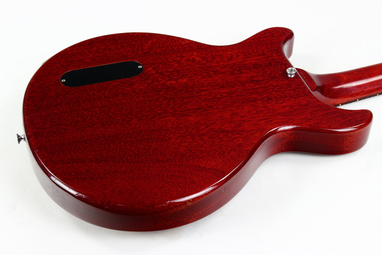 1959 Gibson Les Paul Junior Jr. Doublecut Double Cutaway Vintage Electric Guitar Cherry Red RARE BLACK PICKGUARD
