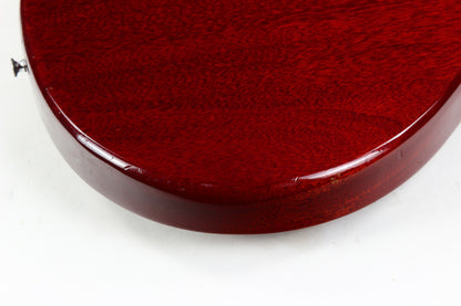 1959 Gibson Les Paul Junior Jr. Doublecut Double Cutaway Vintage Electric Guitar Cherry Red RARE BLACK PICKGUARD