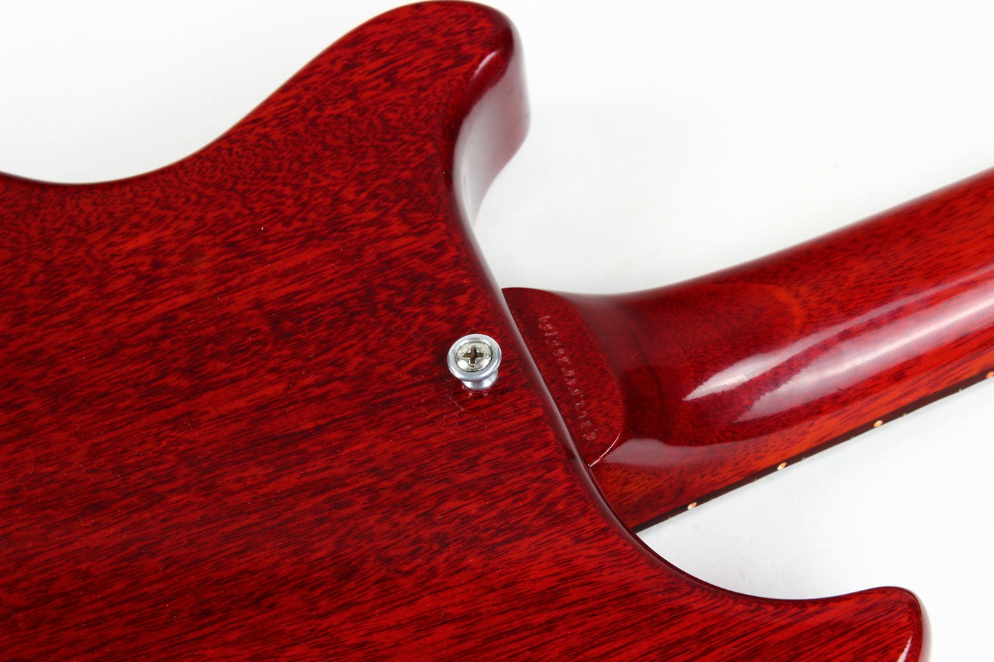 1959 Gibson Les Paul Junior Jr. Doublecut Double Cutaway Vintage Electric Guitar Cherry Red RARE BLACK PICKGUARD