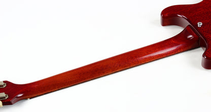 1959 Gibson Les Paul Junior Jr. Doublecut Double Cutaway Vintage Electric Guitar Cherry Red RARE BLACK PICKGUARD