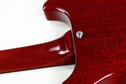 1959 Gibson Les Paul Junior Jr. Doublecut Double Cutaway Vintage Electric Guitar Cherry Red RARE BLACK PICKGUARD